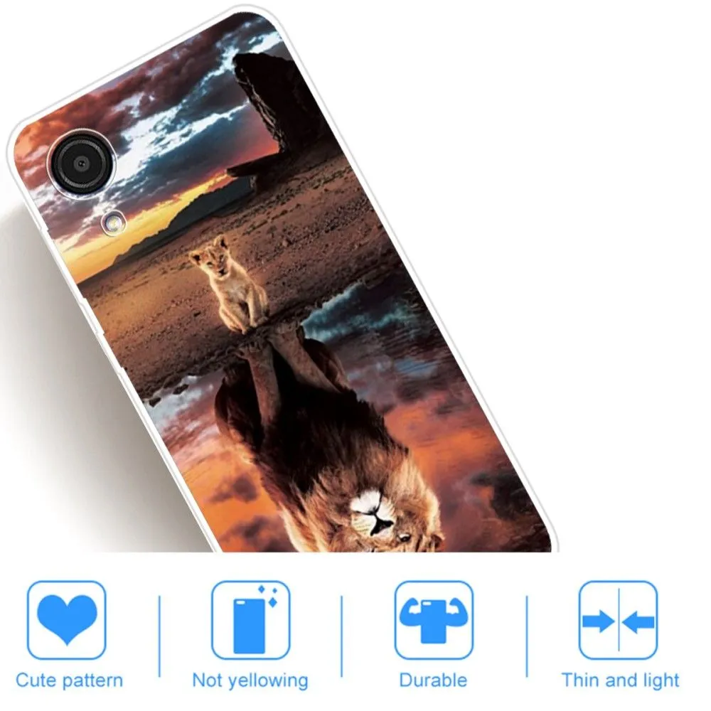 Deco Samsung Galaxy A03 Core case - Lion