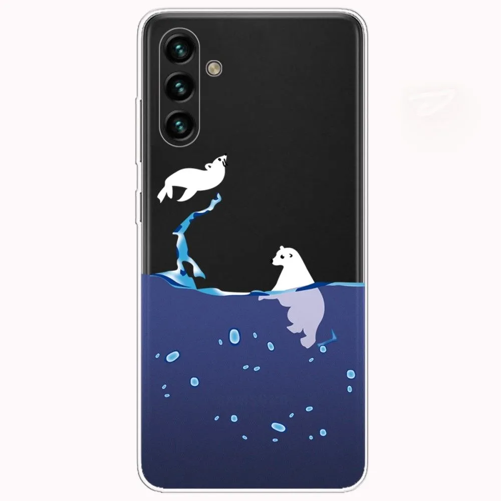 Deco Samsung Galaxy A13 5G case - Polar Bears