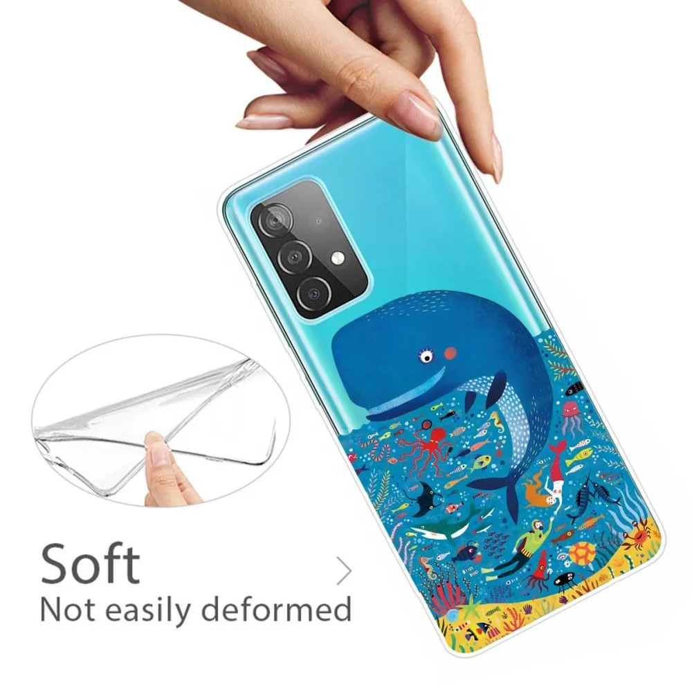 Deco Samsung Galaxy A73 case - Whale