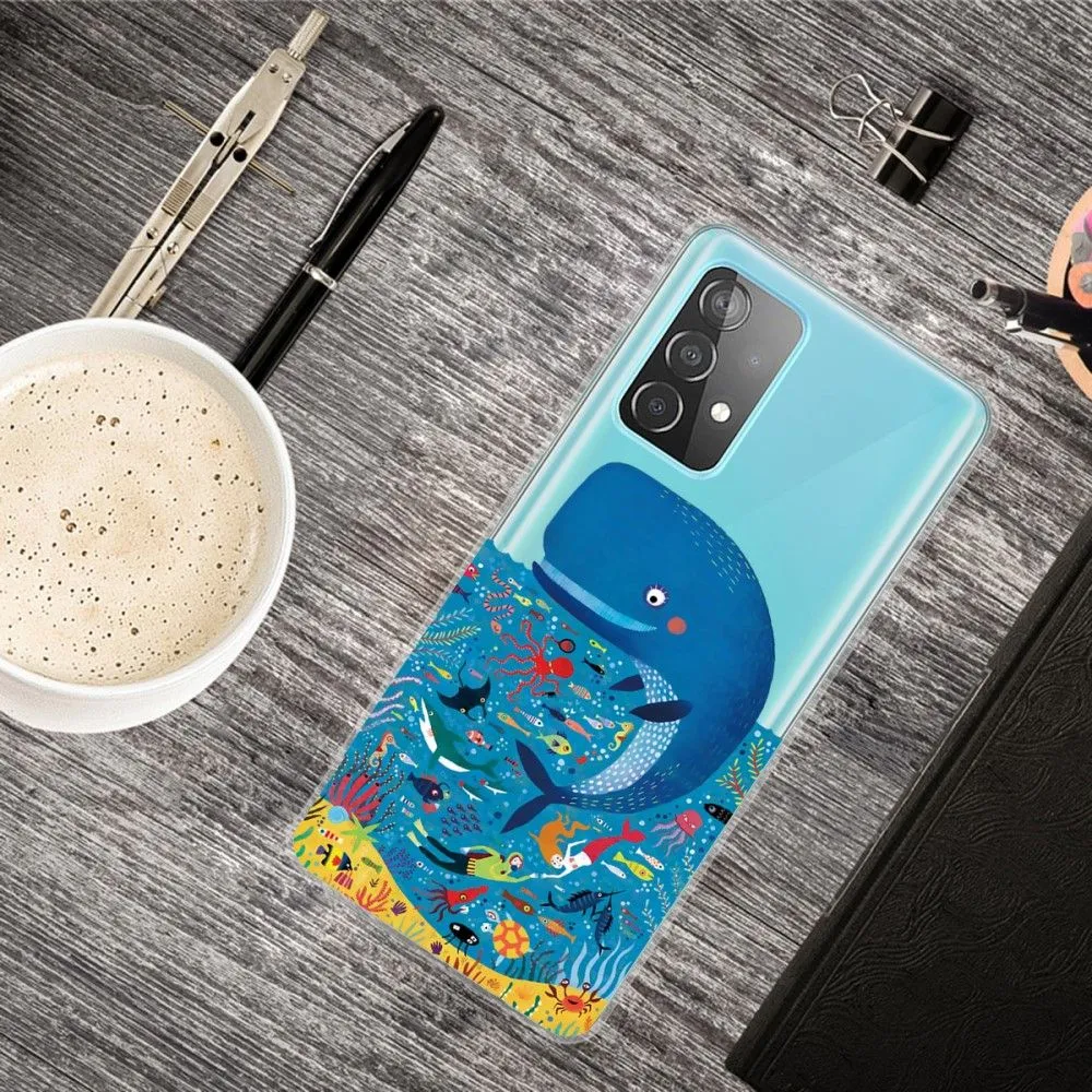 Deco Samsung Galaxy A73 case - Whale