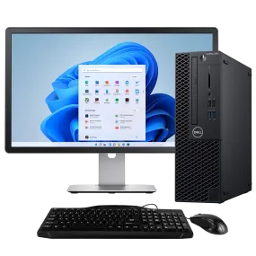 Dell OptiPlex 3060 Intel i5, 8th Gen SFF Desktop PC with 23" Monitor