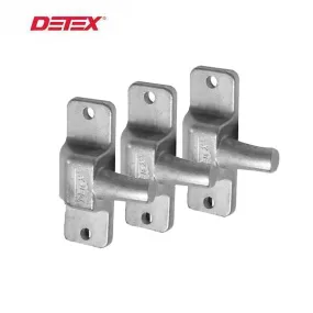 Detex - DTX-DX3 - Triple Hinge Bolts - Through Bolt Mounting - Gray