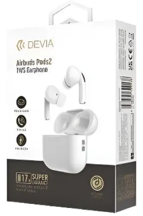 Devia Wireless Earbuds Pro2, White