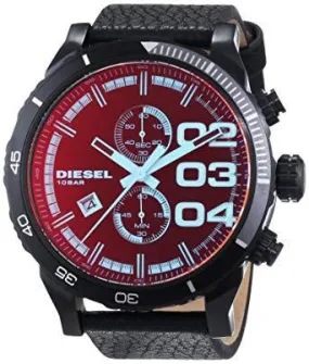 Diesel Men's DZ4311 Double Down Series Analog Display Quartz Black Watch