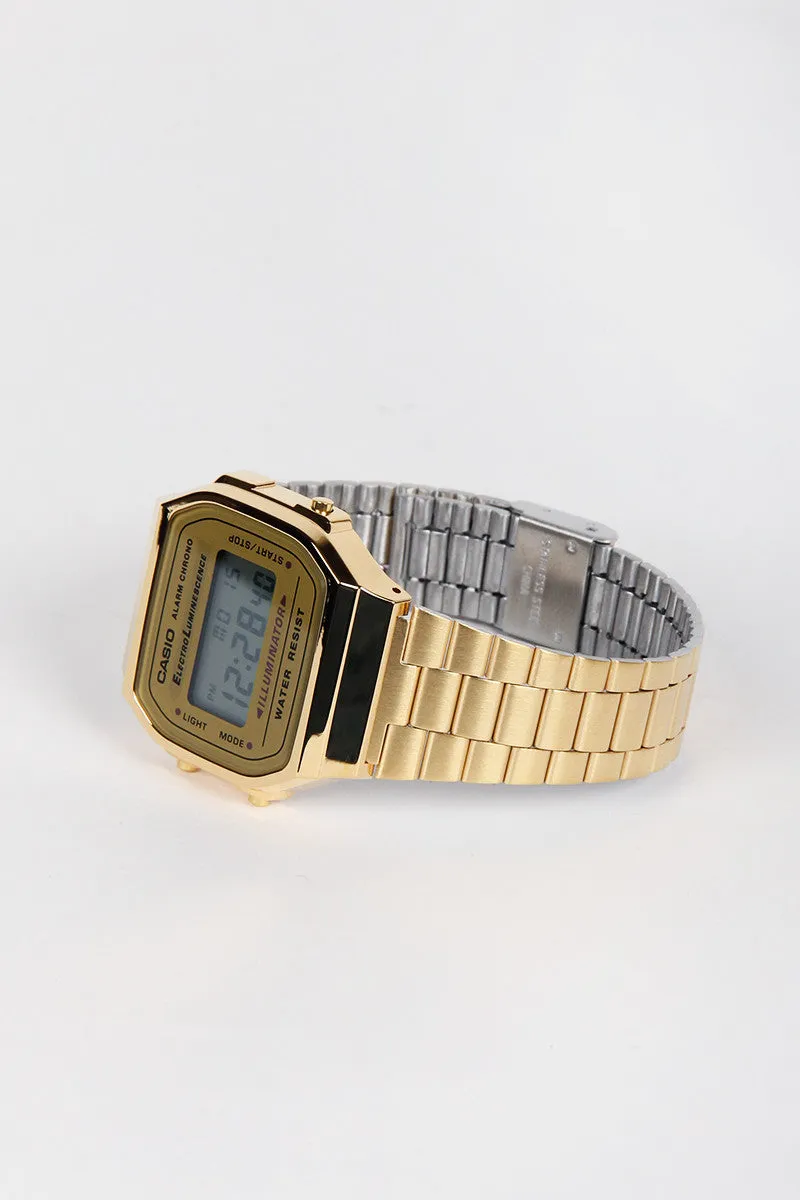 Digital Watch (A168WG-9W) - Gold