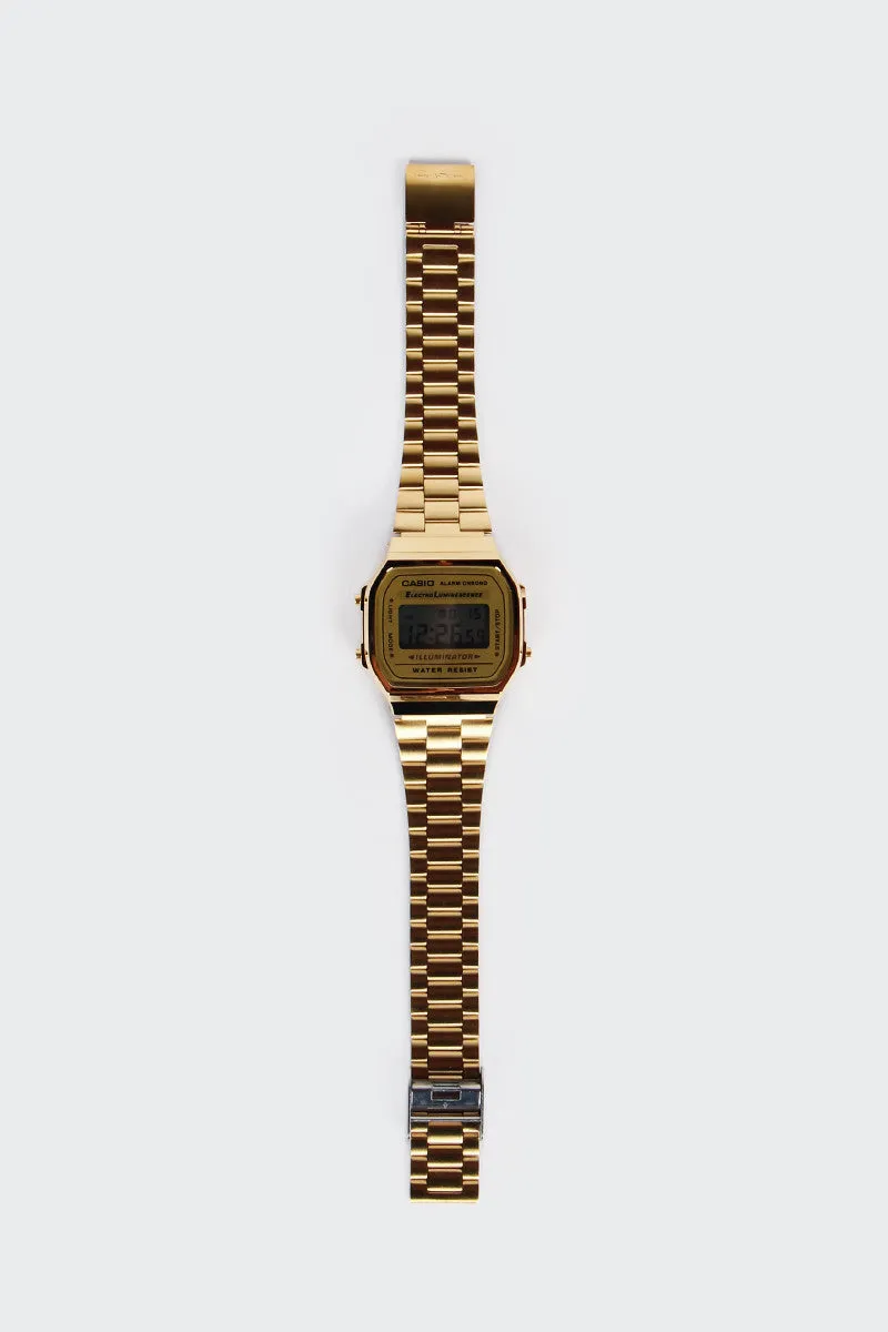 Digital Watch (A168WG-9W) - Gold