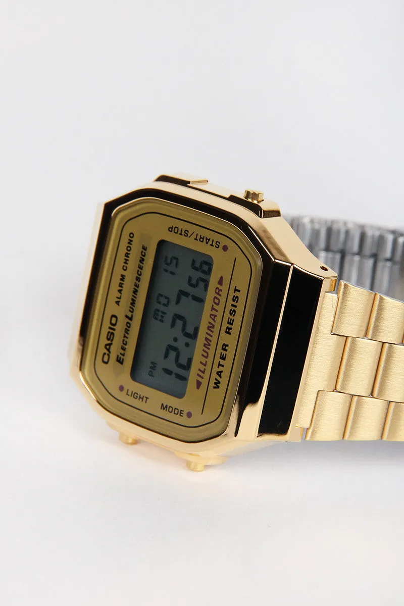 Digital Watch (A168WG-9W) - Gold