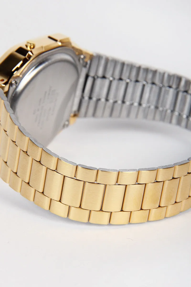 Digital Watch (A168WG-9W) - Gold