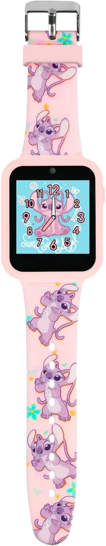 Disney Kids Lilo & Stitch Angel Pink Digital Interactive Smart Watch