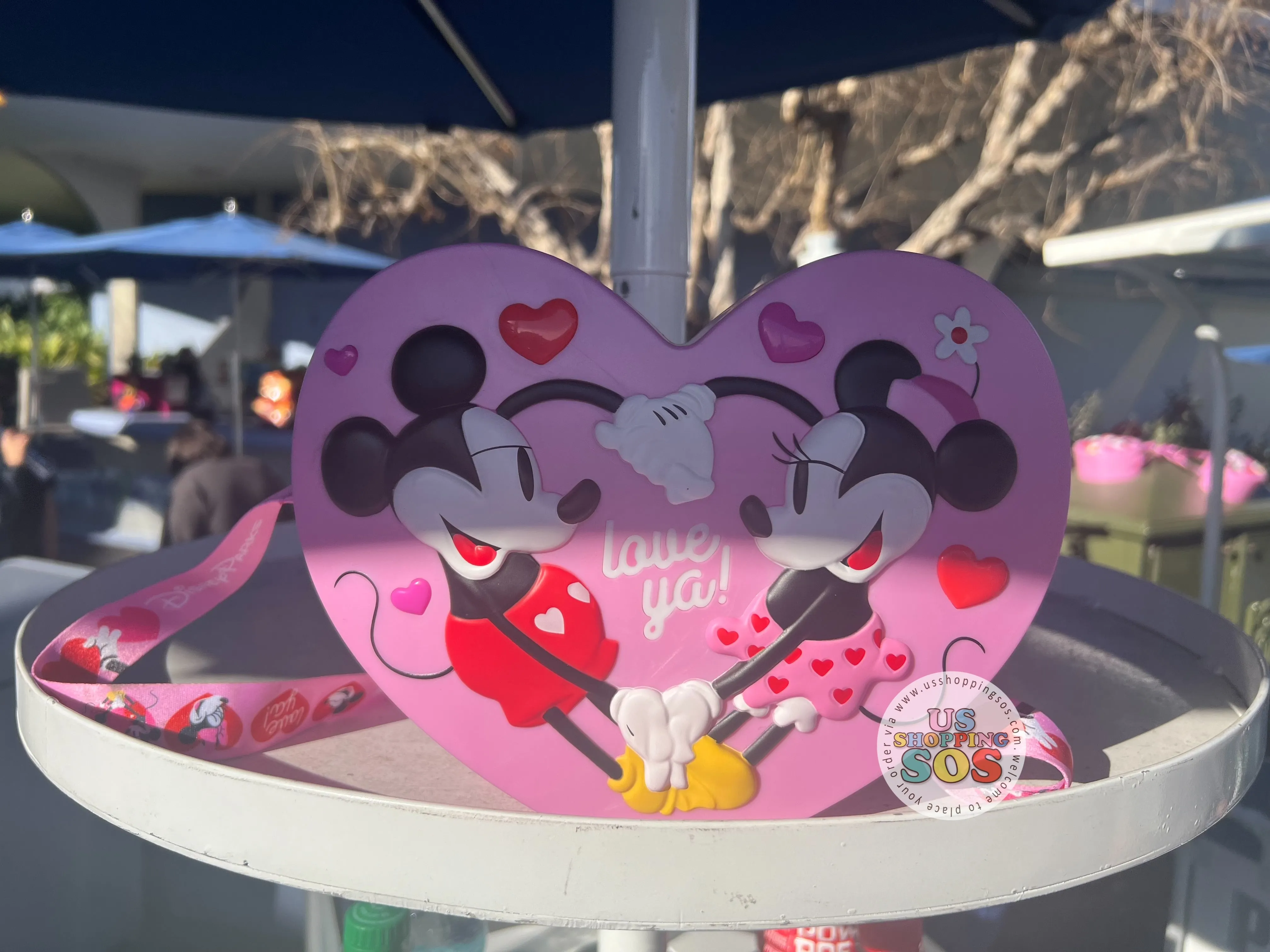 DLR/WDW - Mickey & Minnie Love Ya Sweetheart Popcorn Bucket