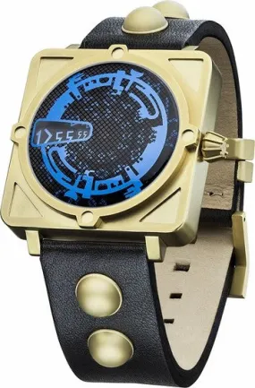 Doctor Who Watch - Dr Who Dalek Collector's Digital Watch - Gold and Black (DR193)