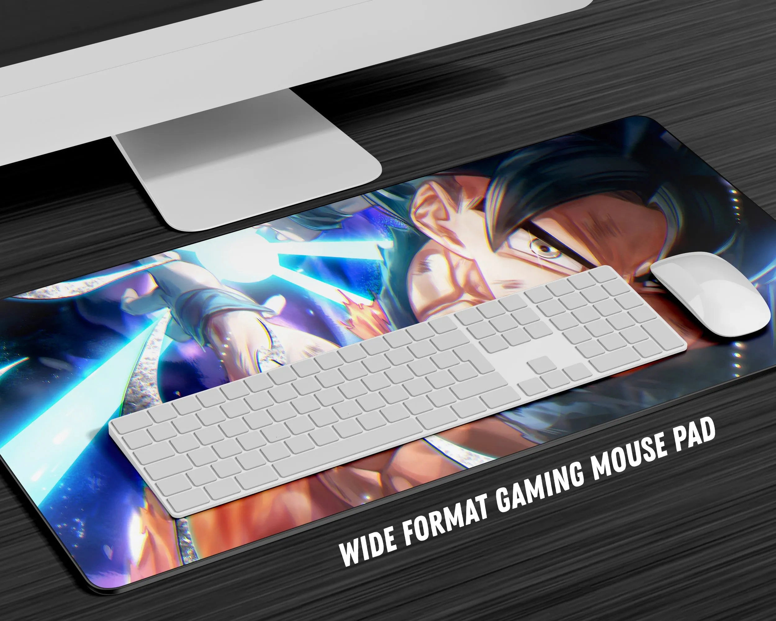 Dragon Ball Goku Kamehameha Gaming Mouse Pad