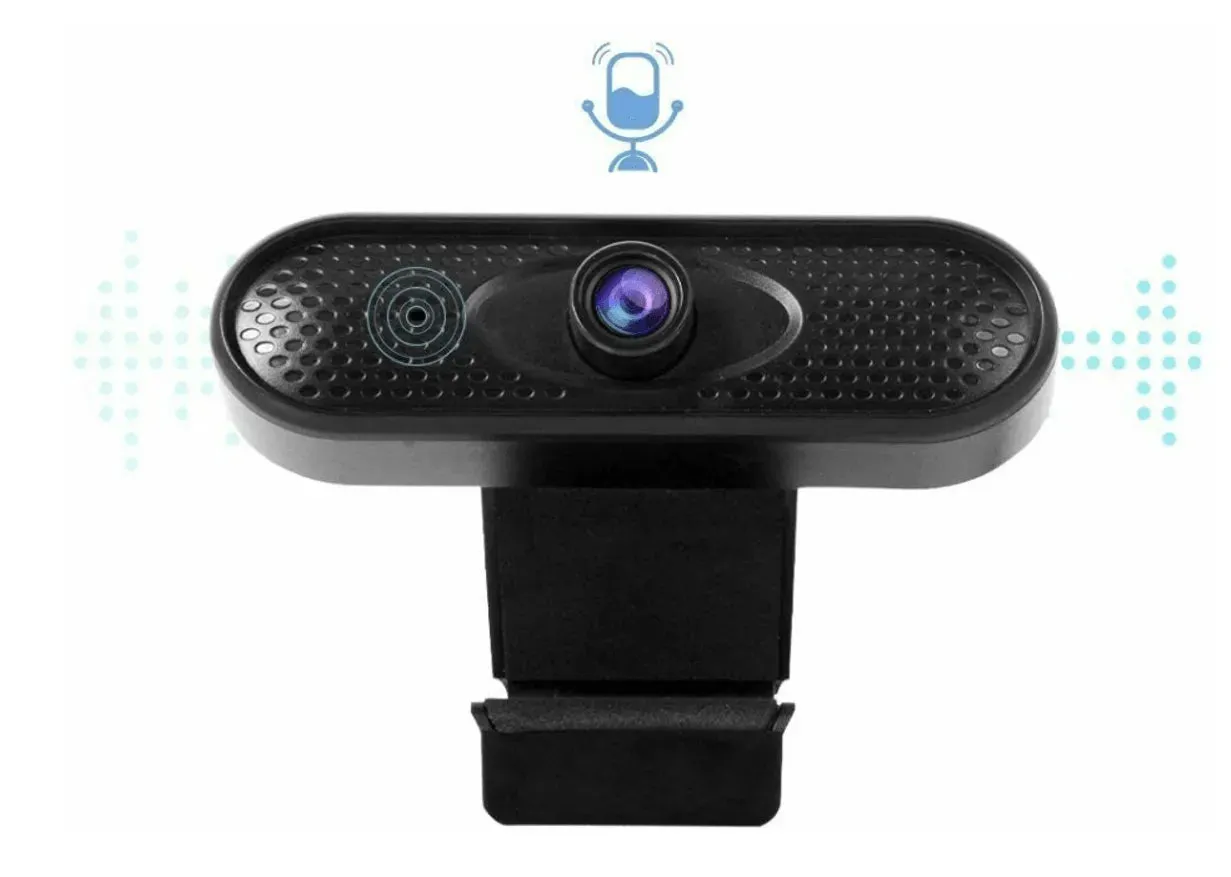 DT 1080P Full HD Webcam with Built-in Microphone for PC/Mac Book/Laptop