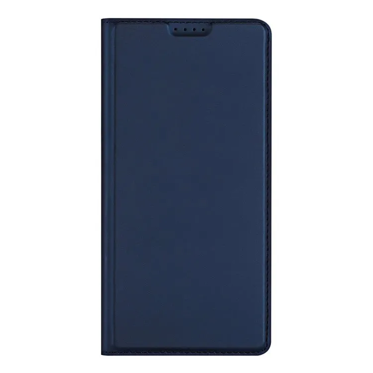 DUX DUCIS Faux Leather Wallet Smart Flip Case Cover for Oppo K11 - Blue