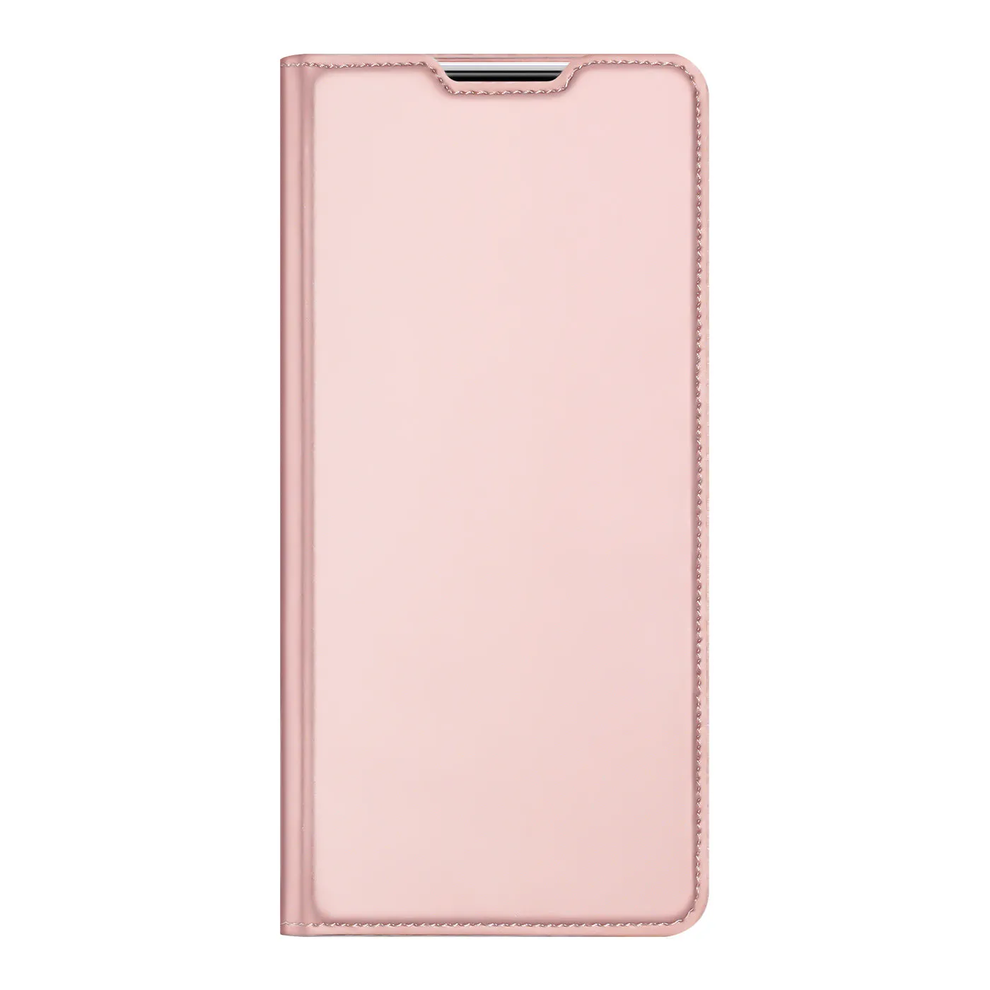 DUX DUCIS Skin Pro Faux Leather Wallet Flip Case for Xiaomi 12S Pro / 12 Pro - Rose Gold