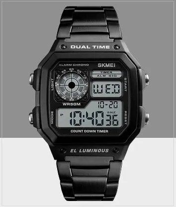 Electronic Watch Dual Display Watch