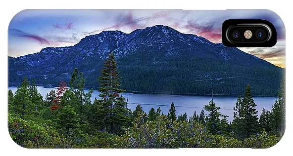 Emerald Bay Dusk By Brad Scott - Phone Case