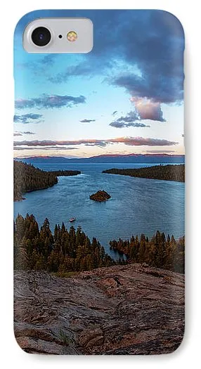 Emerald Bay Granite By Brad Scott - Phone Case