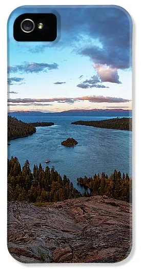 Emerald Bay Granite By Brad Scott - Phone Case