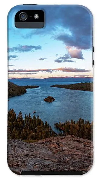 Emerald Bay Granite By Brad Scott - Phone Case