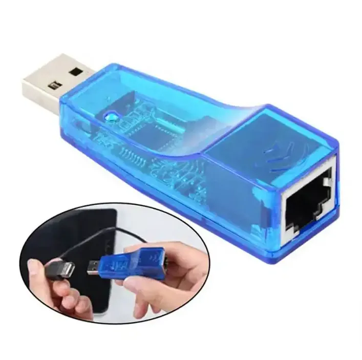 Ethernet-To-Usb 2.0 Lan Network Card 10/100Mbps Connector Adapter Se-L71