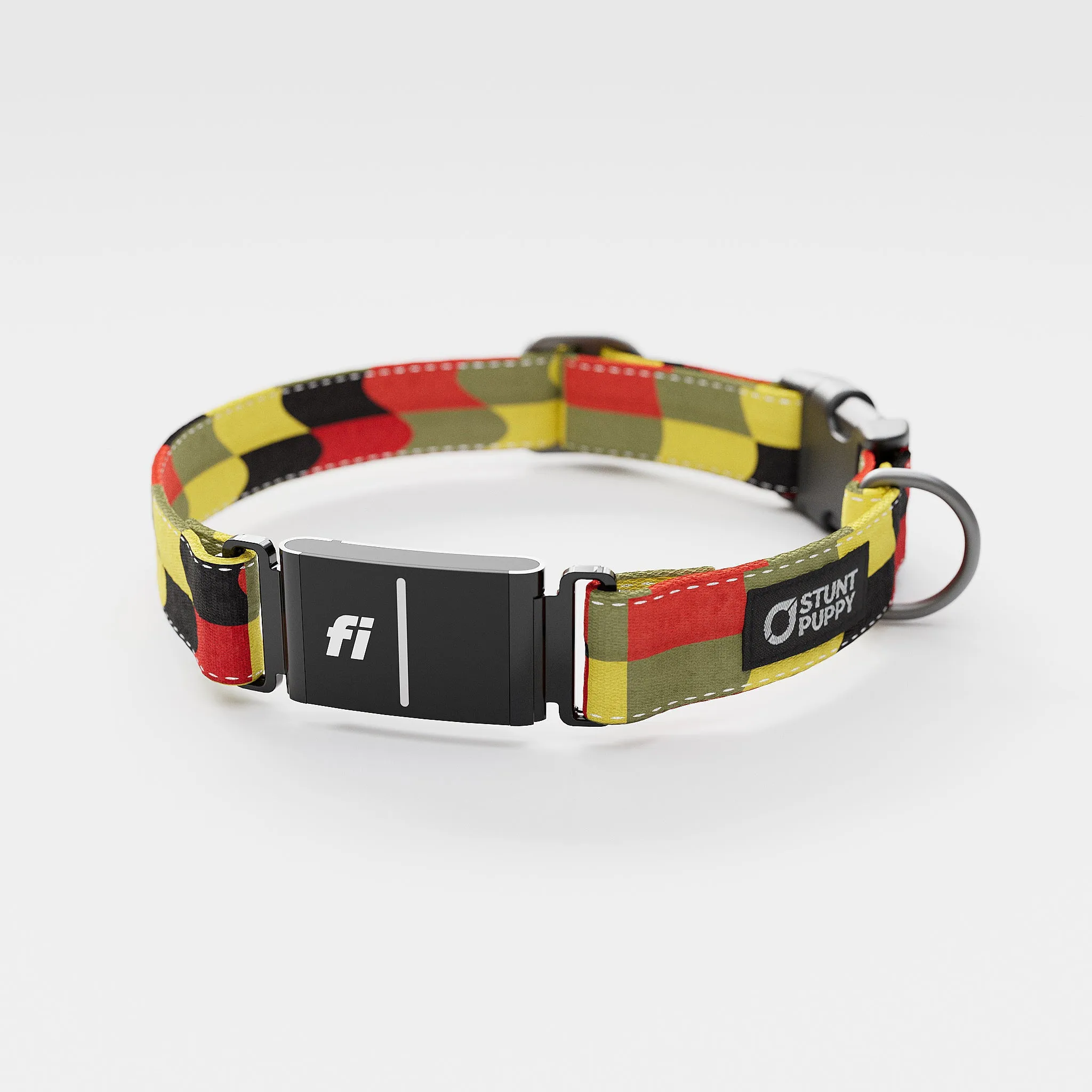 Fi GPS Included Flag Pirate Everyday Collar (6 month subscription)