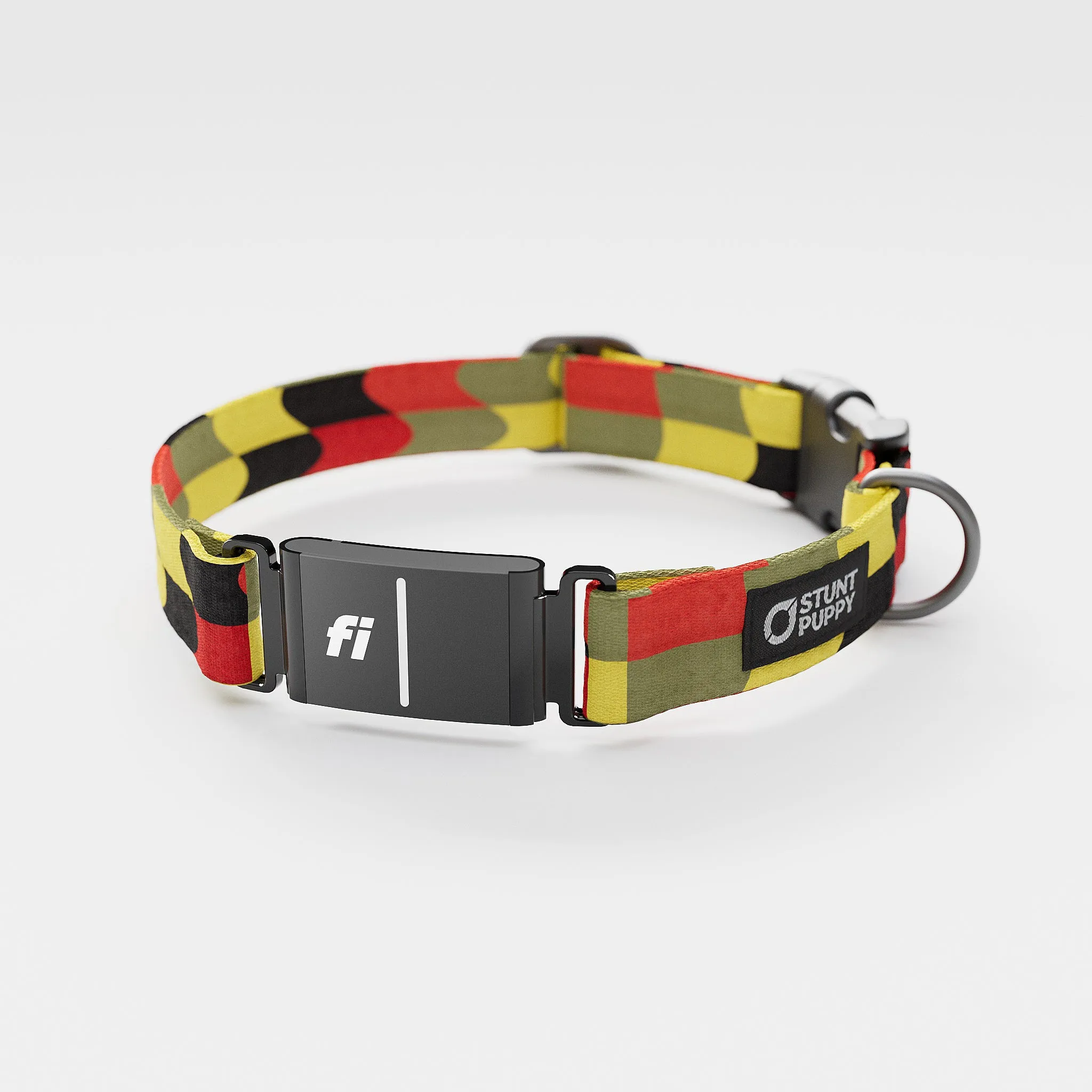 Fi GPS Included Flag Pirate Everyday Collar (6 month subscription)