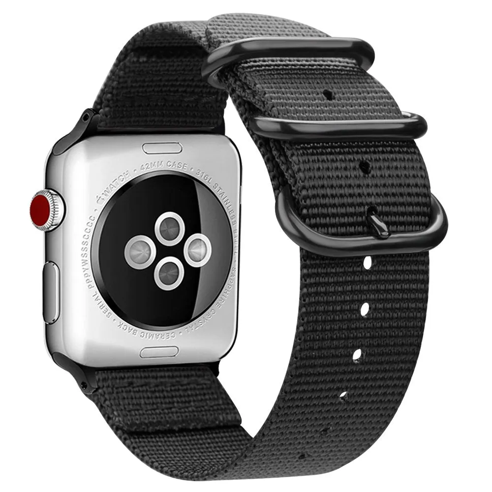 Fintie Nylon Band for Apple Watch 49mm/45mm/44mm/42mm (Ultra 2/Series 9/ 8/7/SE/6/5/4/3/2/1)