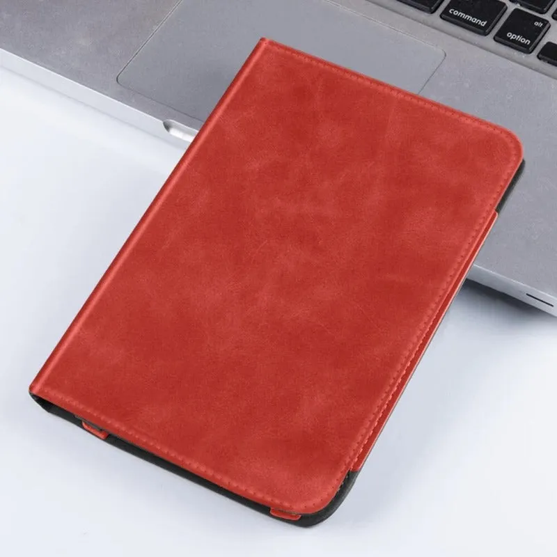 Flip PU Case With Hand Holder For Pocketbook