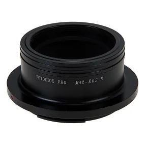 Fotodiox Pro Lens Mount Adapter Compatible with M42 Screw Mount SLR Lenses to Canon RF (EOS-R) Mount Mirrorless Camera Bodies