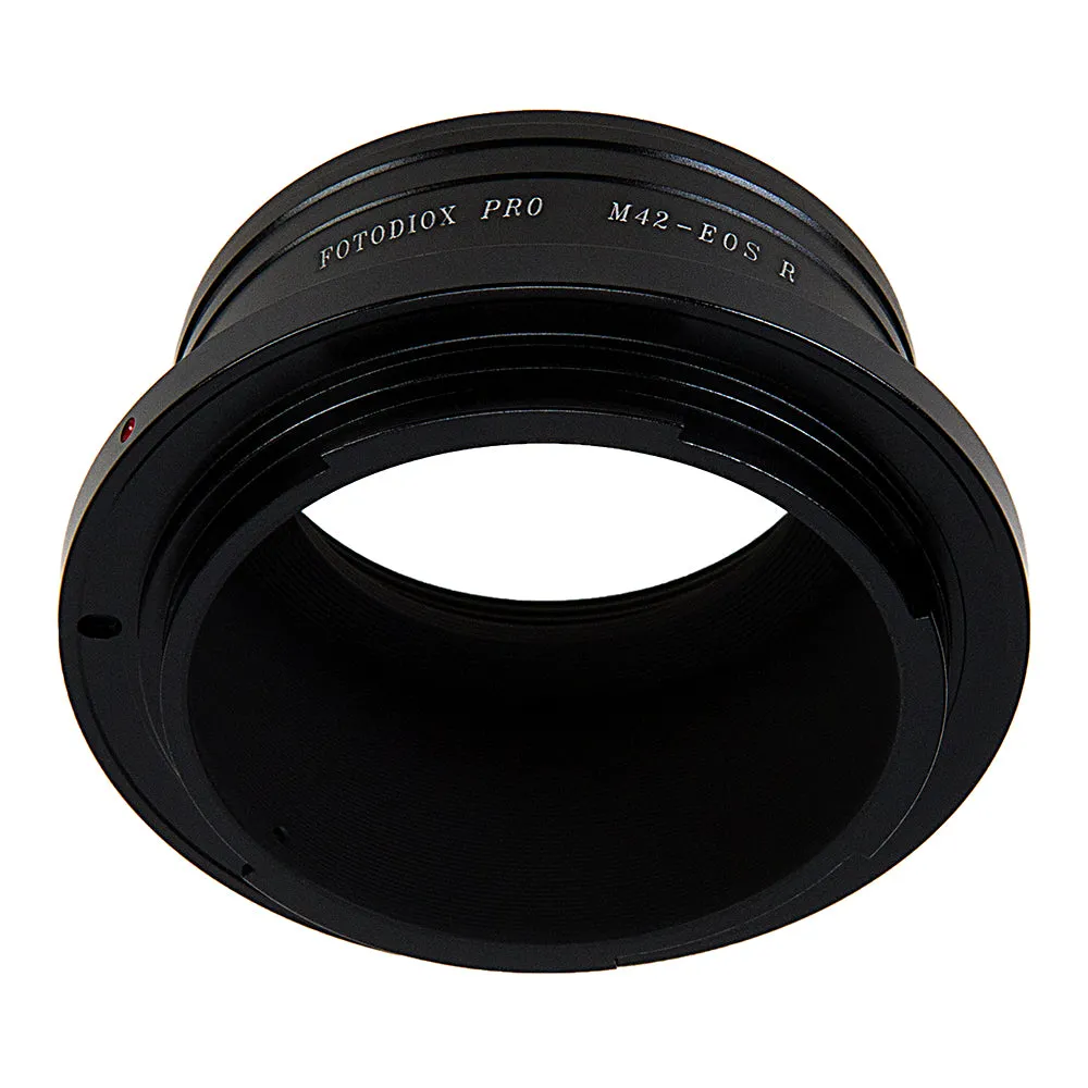 Fotodiox Pro Lens Mount Adapter Compatible with M42 Screw Mount SLR Lenses to Canon RF (EOS-R) Mount Mirrorless Camera Bodies