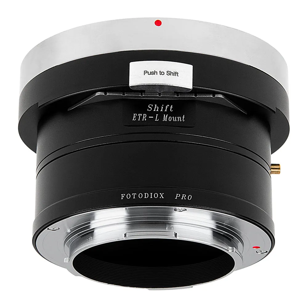 Fotodiox Pro Lens Mount Shift Adapter - Compatible With Bronica ETR Mount Lens to L-Mount Alliance Mirrorless Camera Body