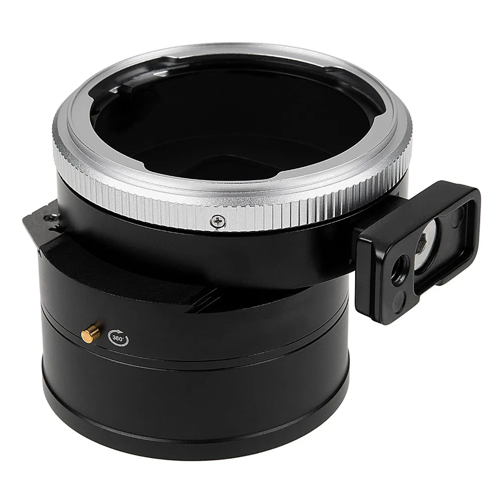 Fotodiox Pro Lens Mount Shift Adapter - Compatible With Pentacon 6 (Kiev 66) Mount Lens to Nikon Z-Mount Mirrorless Camera Body