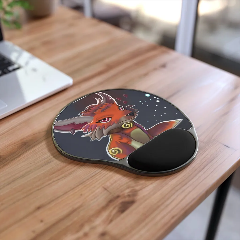 Foxxy Mouse Pad With Wrist Rest