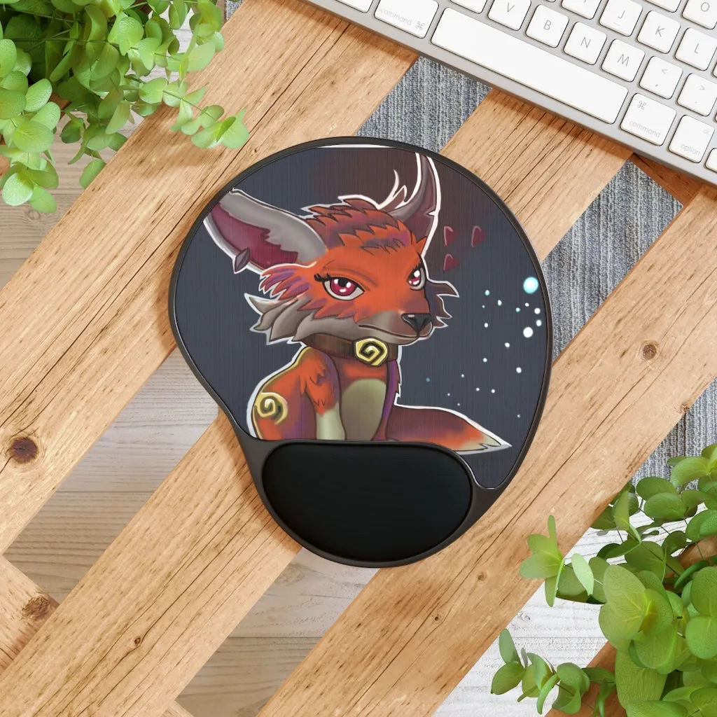 Foxxy Mouse Pad With Wrist Rest