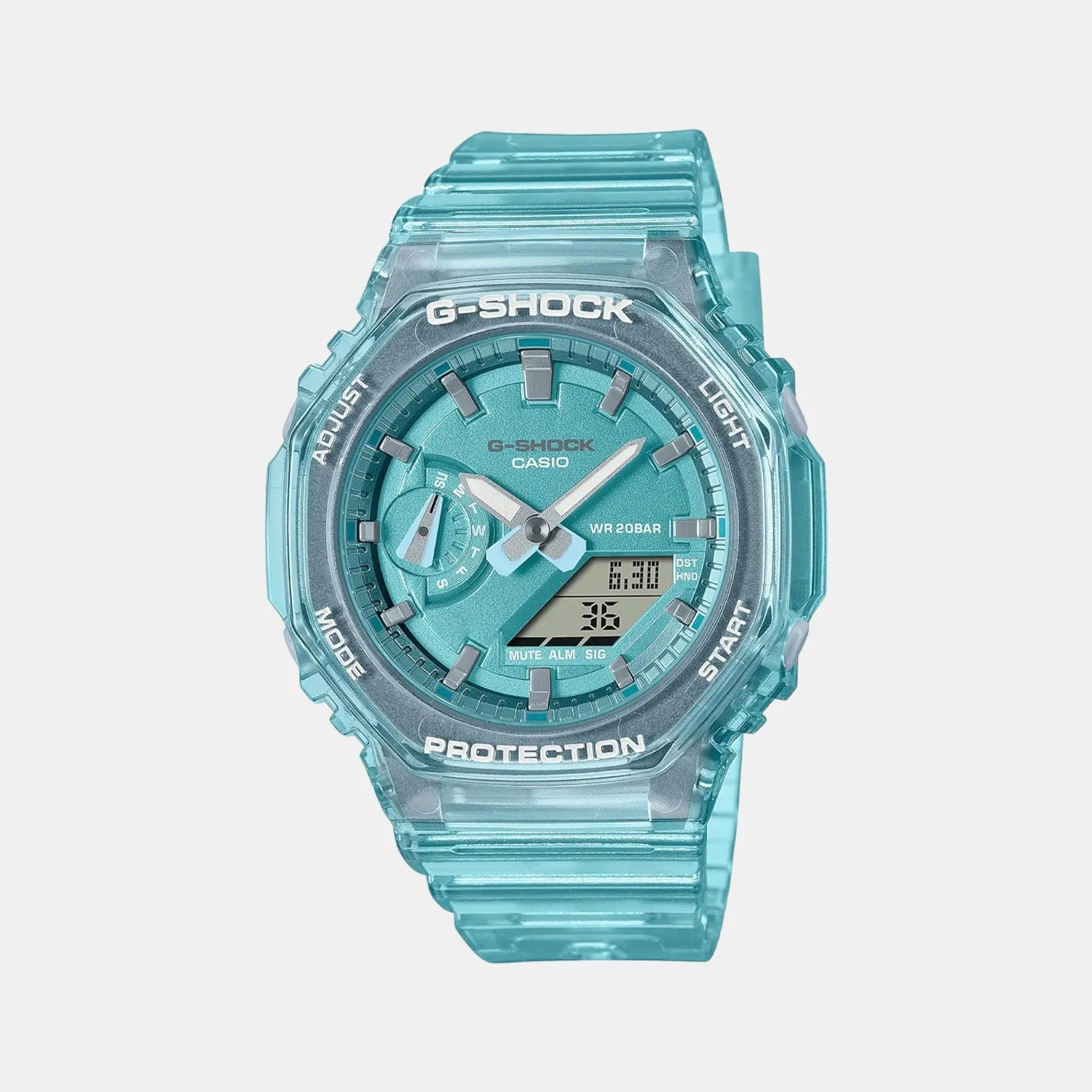 G-Shock Men's Analog-Digital Resin Watch G1289 - GMA-S2100SK-2ADR