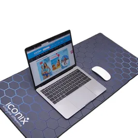 Game City Full Desk Coverage Gaming and Office Mouse Pad – Blue