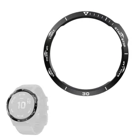 Garmin Fenix 6X stainless steel bezel - Black / Style B