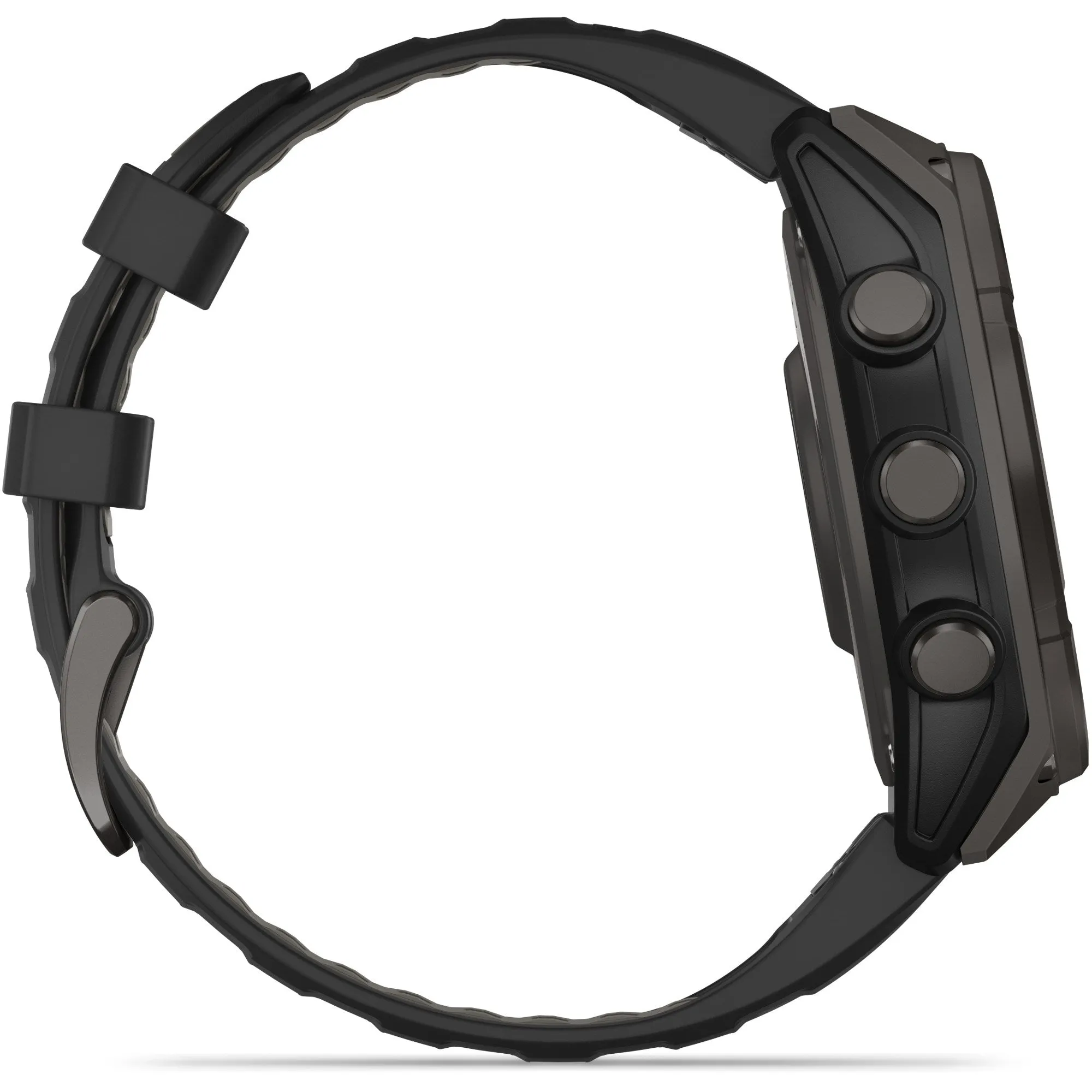 Garmin | Fenix 8 Solar Sapphire | Carbon Gray DLC Titanium/Black