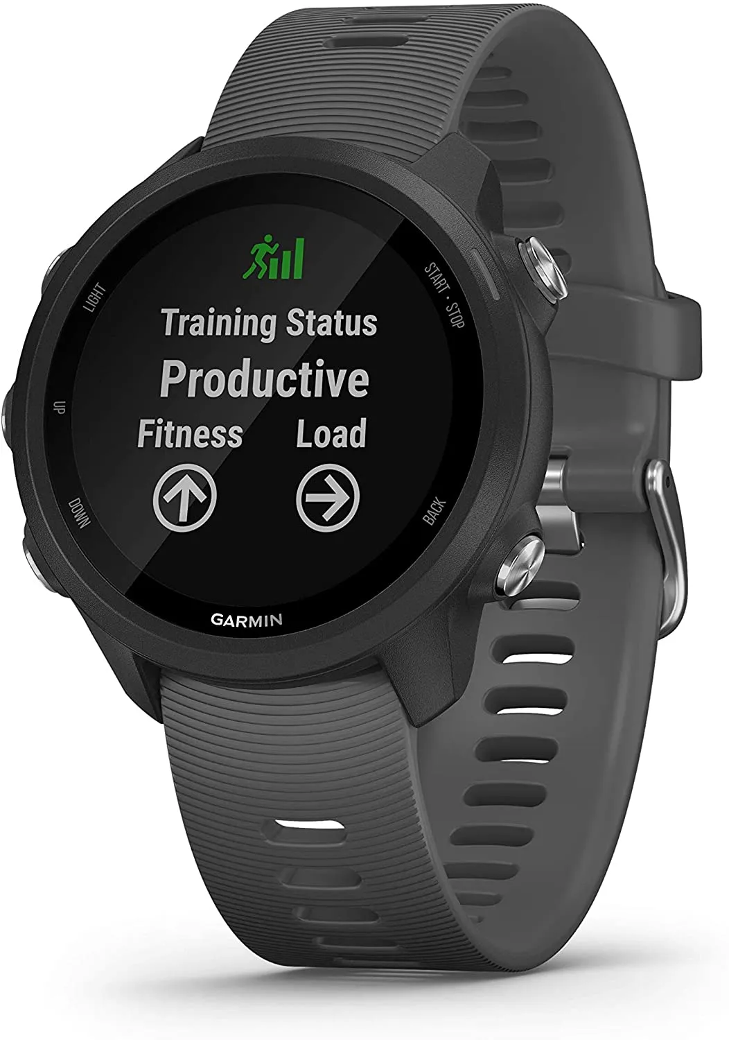 Garmin Forerunner 245 GPS Running Smartwatch (010-02120-00, Black/Blue/Lime)