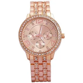 Geneva Analog RoseGold Dial Women's Watch-g8027_D