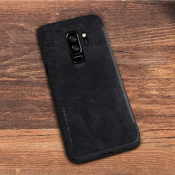 Genuine QIN Leather Flip Case