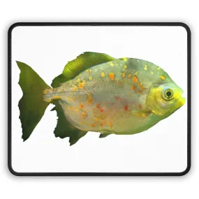 Green Fish with Specs Gaming Mouse Pad