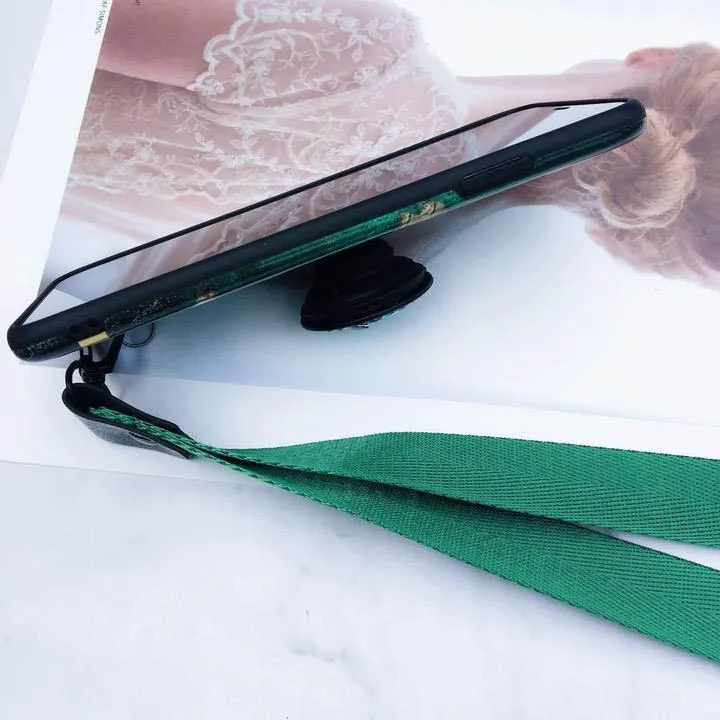 GREEN MARBLE PHONE CASE