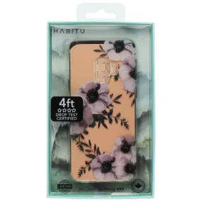 Habitu Slim Hardshell Clear Case for Samsung Galaxy S9 - Clear/Flowers