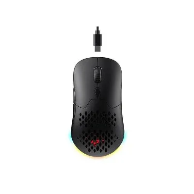 HAVIT Game note RGB Tri-Mode Gaming Mouse, Black