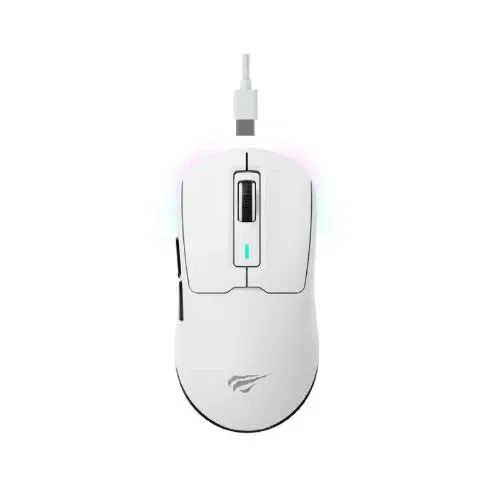 HAVIT Game note Tri-Mode Gaming Mouse,White