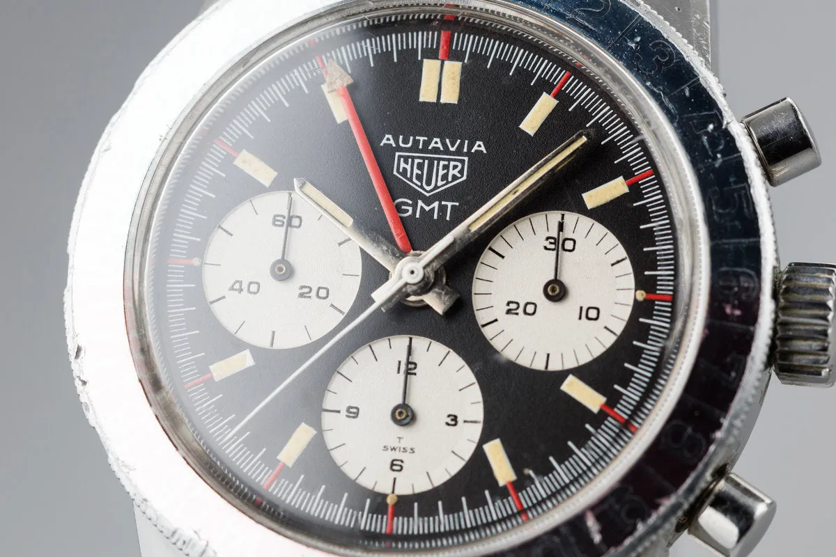 Heuer Autavia GMT 2446C with Ghost Bezel