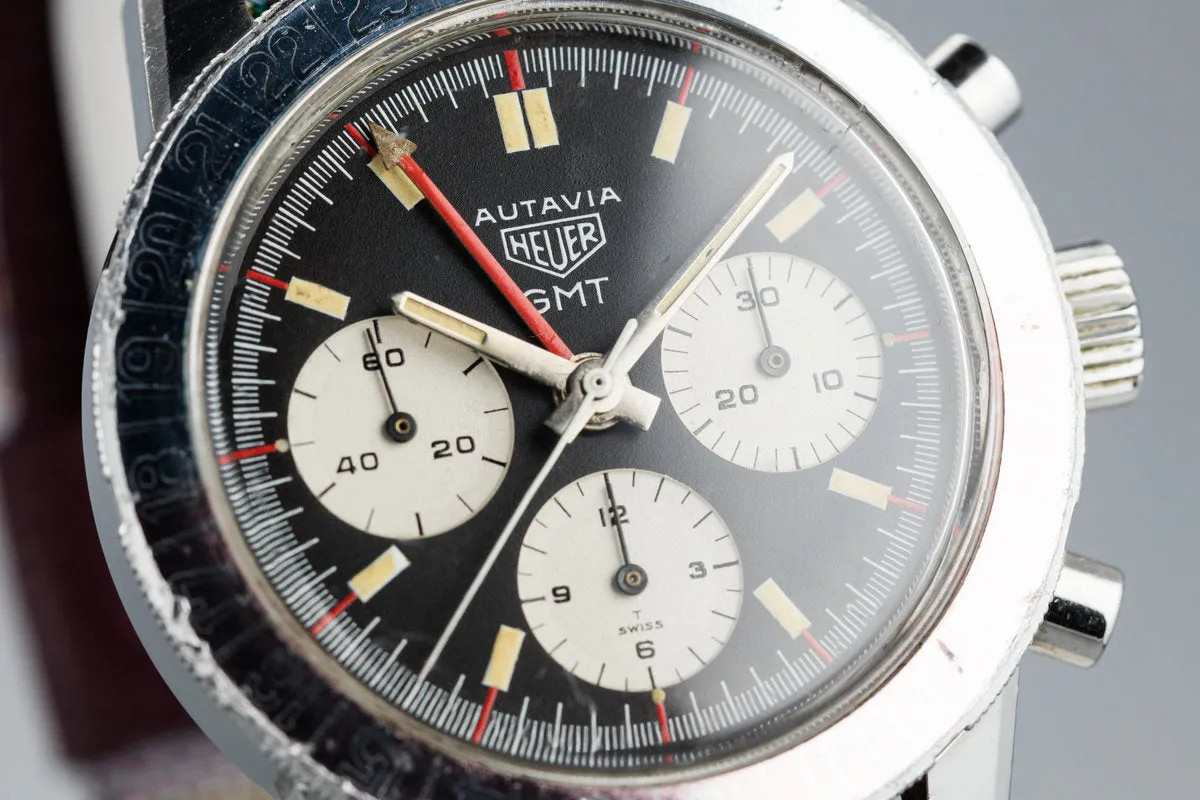 Heuer Autavia GMT 2446C with Ghost Bezel