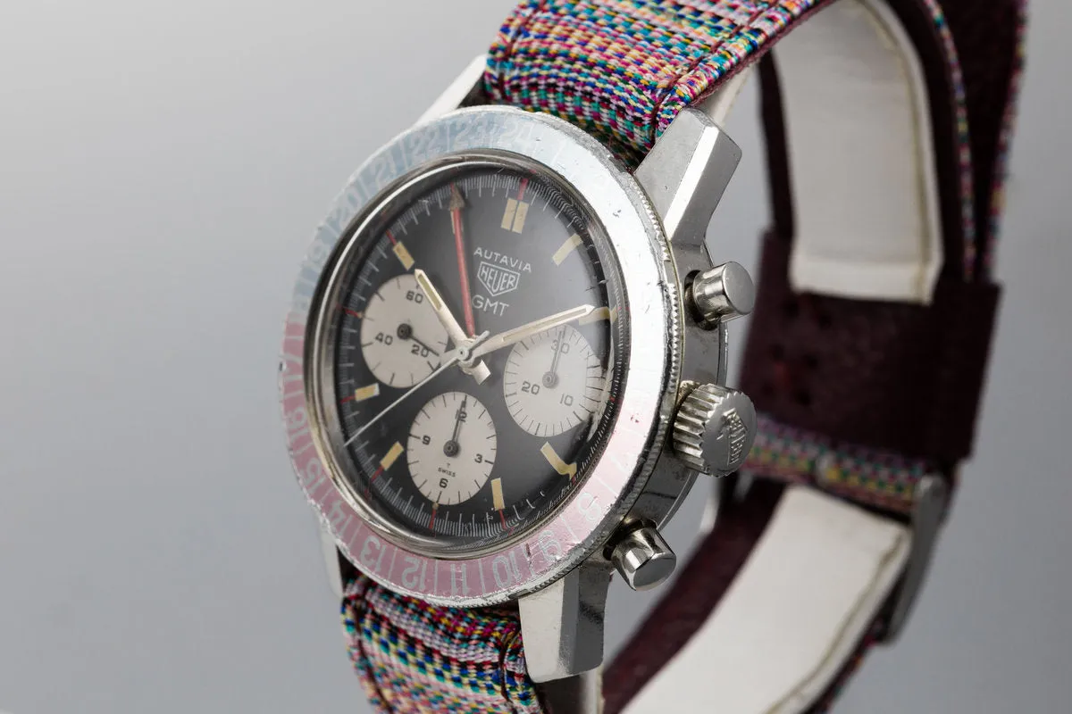 Heuer Autavia GMT 2446C with Ghost Bezel